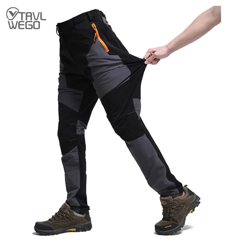 Men's lightweight cargo pants for hiking and camping.