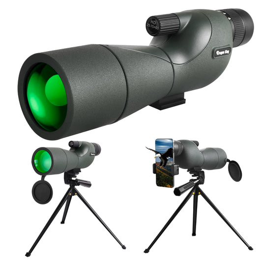 High Quality 75x60 Spotting Scope For Bird Watching Target Shotting With Tripod