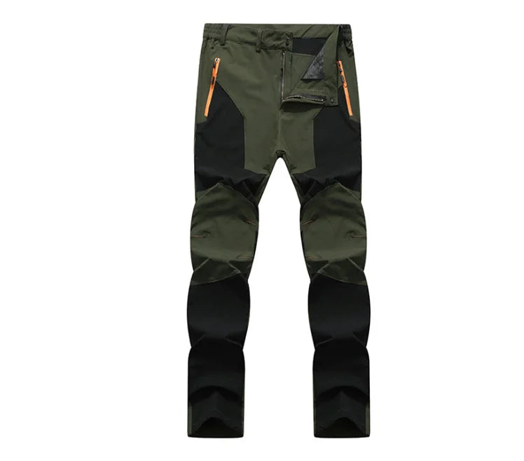 Men's lightweight cargo pants for hiking and camping.