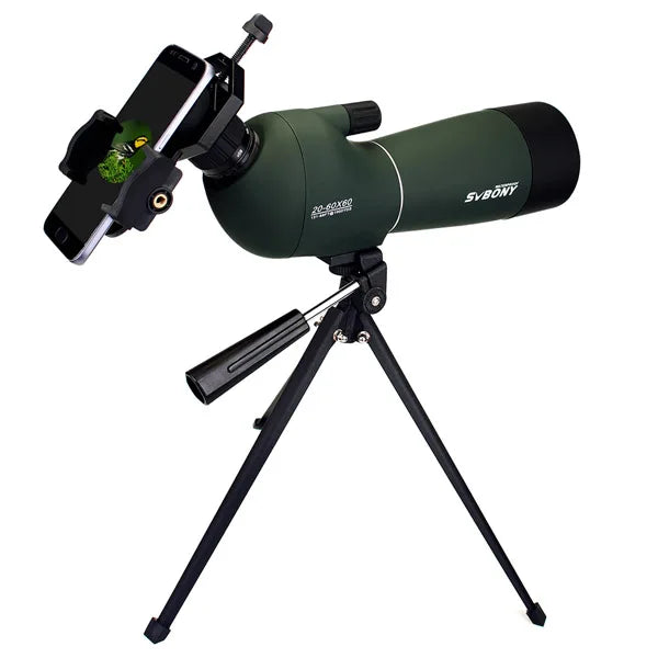 SVBONY 50/60/70/80 Spotting Scope Waterproof Long Range PORRO Prism for Bird Watching