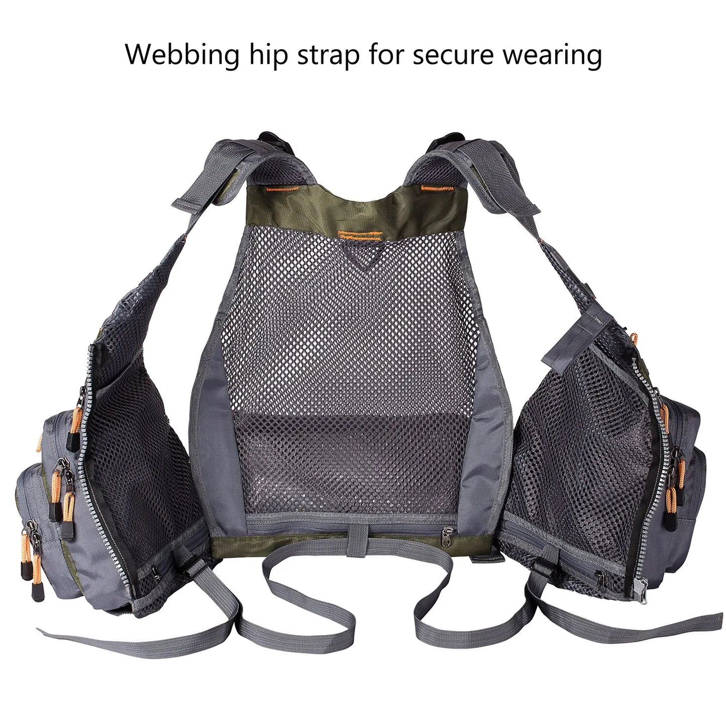 Unisex breathable multi-use outdoor vest