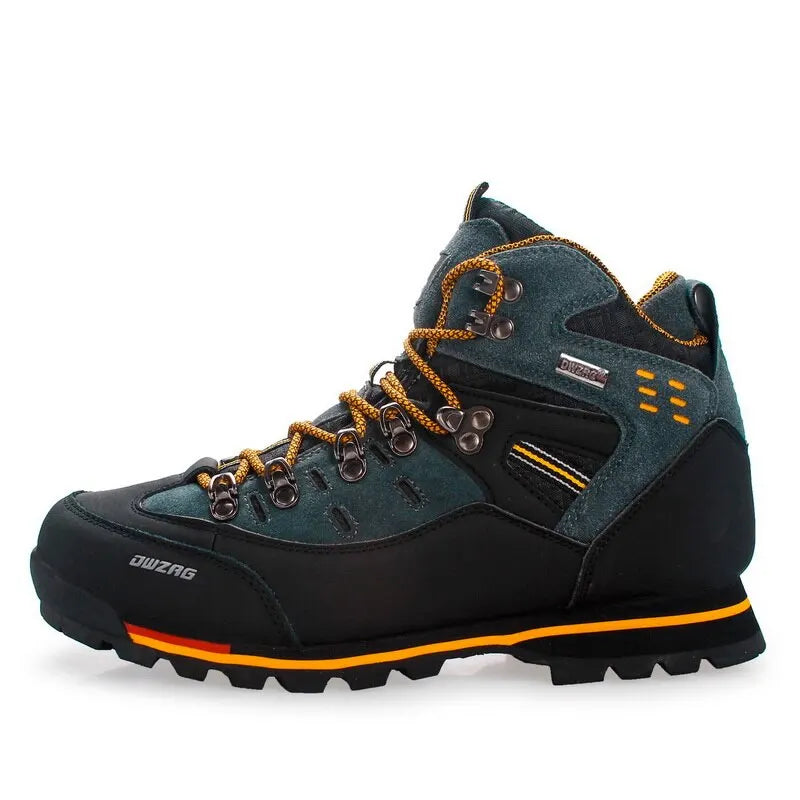 Men's high quality waterproof hiking boots.