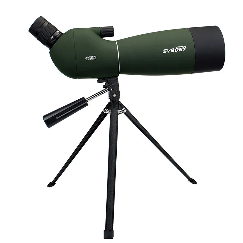 SVBONY 50/60/70/80 Spotting Scope Waterproof Long Range PORRO Prism for Bird Watching